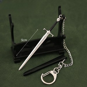 Juego tronos arma modelo Oathkeeper <span class=keywords><strong>Longclaw</strong></span> espada llavero Mini llavero de Metal - Product Image 4