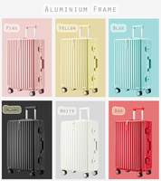 OEM ODM Haute Qualité 100% ABS+PC Valise Rigide à Roulettes Bagage Portable Vente Chaude Sacs de Voyage Vintage pour Femmes Bagages