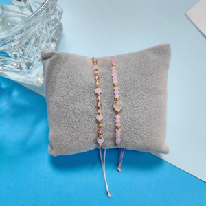 <span class=keywords><strong>Kit</strong></span> de <span class=keywords><strong>bracelet</strong></span> en <span class=keywords><strong>macramé</strong></span> avec perles de rocaille, fil de verre opale, style bohème, fournitures de bijoux faits à la main, vente en gros - Product Image 1