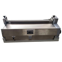 Machine à coller les boîtes rigides semi-automatique électrique à grande vitesse pour colle froide et colle thermofusible, facile à utiliser