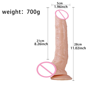 จิ๊กซี่ ดิลโด้ PVC ขนาดใหญ่พิเศษ, ของเล่นทางเพศสำหรับผู้หญิงเพื่อการส่งออก, ขายส่งสินค้าอีโรติกสำหรับผู้ใหญ่, รองรับการขายแบบดรอปชิปปิ้ง - Product Image 5