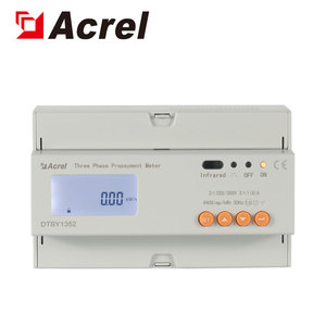 Acrel ADL300-EYZ-F multitarifaire triphasé Compteur d'énergie sur rail DIN pour la gestion de l'énergie prépayée - Product Image 5