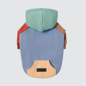 Ensemble Confortable Classique <span class=keywords><strong>en</strong></span> Coton Uni pour Propriétaire et Chien : Sweat à Capuche <span class=keywords><strong>Hiver</strong></span> Assorti pour Homme et Chien – Tenue Décontractée Parent-Enfant pour Animaux de Compagnie - Product Image 6