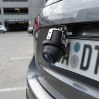 Cámara de Visión Trasera para Auto HD CCD, Cámara de Reversa para Estacionamiento, 120 Grados, Visión Nocturna, Impermeable, DC12V