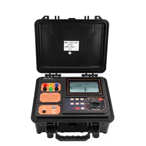 Victor 6415A Double Clamp Ground Resistance Tester Measure Soil Resistivity AC /Earth Voltage 4/3/2 pole AC Leakage Current