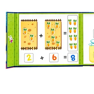 गणित शिक्षण में मदद करता है चुंबक पहेली बच्चों के खिलौने मोंटेसरी सामग्री बच्चों के लिए शैक्षिक खिलौने की गणना