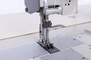 HUAMEI 842 二本針総合送り平ベッドミシン (皮革用) - Product Image 5