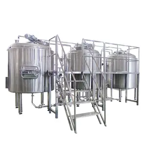Máquina de fábrica de cerveja, 1000l 2000l 3000l 4000l 5000l grande equipamento de cerveja linha de produção de cerveja