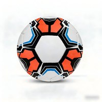 Ballon de football en cuir PU pas cher, cousu à la machine, taille 5, logo personnalisé, haute qualité, résistant à l'usure, rebond optimal, entraînement intérieur/extérieur