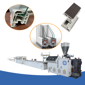Máquina de fabricación de perfiles de PVC de alta eficiencia, máquina de extrusión de perfiles de puertas y ventanas de PVC de plástico a la venta - Product Image 1