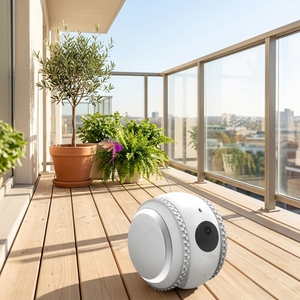Balle interactive écologique et élégante <span class=keywords><strong>pour</strong></span> <span class=keywords><strong>animaux</strong></span> de compagnie avec caméra HD 1080P et contrôle par application, balle mobile <span class=keywords><strong>pour</strong></span> chats - Product Image 1