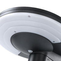 Lumière solaire en aluminium IP65 de borne de conception nouvelle et unique pour l'éclairage extérieur de jardin