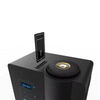 Diffuseur de parfum électrique commercial 301F pour climatisation, 200 ml, contrôle par application, portable, en métal, pour table, prise américaine, USB, hôtel