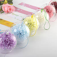 Carillons à vent floraux, fleurs artificielles, artisanat en verre, ornements, cadeaux