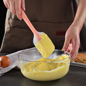 Espátula de Silicona Translúcida Antiadherente, Resistente al Calor, Apta para Horno y Lavavajillas, 100% de Grado Alimenticio, Herramientas para Hornear y Repostería - Product Image 3