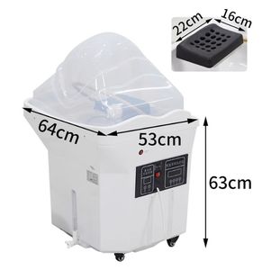 Machine mobile autonome de shampooing de traitement capillaire de type stockage d'eau d'approvisionnement en eau et de drainage, - Product Image 5