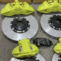 Kit de Frenos de Disco Cerámico BBK de 10 Pistones al por Mayor de Fábrica para Tesla Model X, Model S Plaid y Land Rover