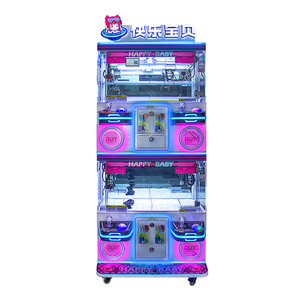 Logo personnalisé Mini Griffe Grue Arcade Distributeur Automatique 4 Jouer Mega Mini Griffe Jouet PCB pour Coin Pusher Jeu Jeux à jetons - Product Image 1