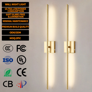 6000mAh High-Capacity 8W USB Rechargeable 1000MM Long Battery Operated <b>Wireless</b> Gold Silver Black Available LED Night <b>Light</b> - Product Image 1