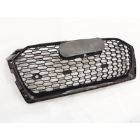 Grille de calandre pour Audi A4 B9 mise à niveau vers la calandre RS4 pour calandre de pare-chocs avant Audi avec kit de carrosserie en nid d'abeille 16-19