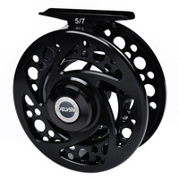 Topline grande tonnelle en aluminium moulinet de pêche à la mouche de haute qualité CNC Machine Cut Die Casting Technique pour la pêche en rivière