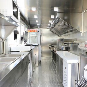 รถลากอาหารไฟฟ้าเคลื่อนย้ายได้สำหรับรถยนต์รถ EV รถเข็นหม้อทอดอาหารริมถนนสำหรับใช้งานกลางแจ้ง - Product Image 3