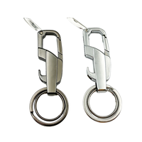 Porte-clés multifonctionnel, durable, léger, cadeau promotionnel tendance, couteau, logo gravé au laser personnalisé, imprimé UV, métal en zinc