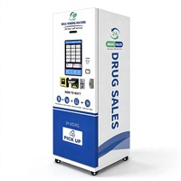 Distributeur automatique de médicaments 24h/24 avec écran tactile, en libre-service, vertical, pour la distribution de médicaments