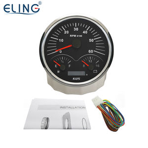 <span class=keywords><strong>KUS</strong></span> 110mm 3IN1 4IN1 다기능 게이지 회전 속도계 연료 레벨 수온. 자동 범선 트럭 용 오일 압력 전압계 12V - Product Image 5