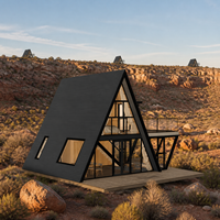 Villa Modulaire Préfabriquée en Acier pour Hôtel et Bureaux, Structure en A, Modèle S900 – Idéale pour Complexes Éducatifs et Touristiques