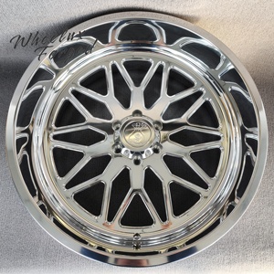 Rines Forjados Personalizados de Perfil Bajo 20x10 22x12 24x14 26x16 28x14, Rines de Aleación Forjados 6x139.7 8x170 para Camionetas - Product Image 5