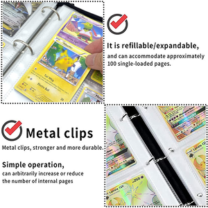 Carpeta para Tarjetas Coleccionables de la Copa <span class=keywords><strong>Mundial</strong></span> 2026, Álbum Personalizado con 4 Bolsillos y Cremallera para Tarjetas Deportivas - Product Image 2