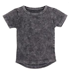 Camisetas de Algodón Casuales para Niños, Estilo Stone Wash, Personalizadas - Product Image 1