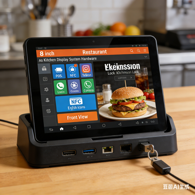 10 Inch Android POS Tablet with Barcode Scanner NFC Printer for Retail Restaurant Payment System