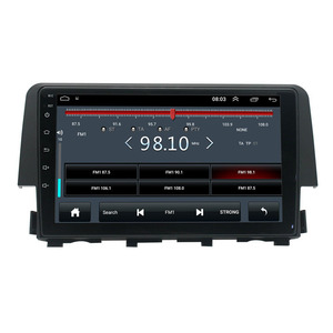 Android âm thanh xe hơi video DVD Player GPS cho Honda Civic 2016 2017 2018 2019 Android đài phát thanh <span class=keywords><strong>FM</strong></span> âm nhạc điện thoại liên kết Wifi BT <span class=keywords><strong>Navigation</strong></span> - Product Image 4