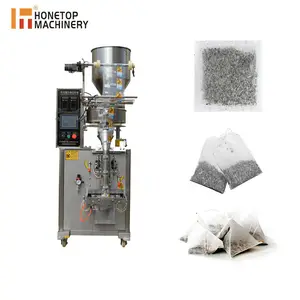 Machine d'emballage automatique de joint de fèves de chocolat bonbons triangle sac fermeture à glissière horizontale 4 côtés