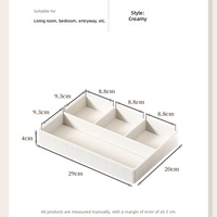 Boîte de rangement pour clés d'entrée, diffuseur d'aromathérapie de bureau, organisateur de montres et écouteurs, plateau haut de gamme pour salon SG-2 fabriqué au Guangdong