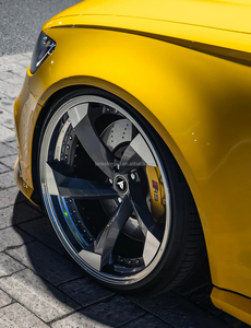 Jantes forgées 2 pièces à lèvre polie et corps brossé 5x112 5x114.3 5x100 pour <span class=keywords><strong>Audi</strong></span> RSQ8 SQ7 RS7 C8 RS6 A8 - Product Image 2