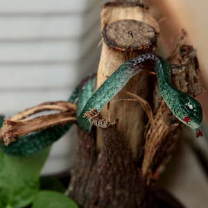 Jouets Pafu Wild <span class=keywords><strong>Life</strong></span>, jouets amusants pour Halloween, serpent en latex souple, accessoires de jardin, blague, jouet farceur, serpent en caoutchouc - Product Image 2