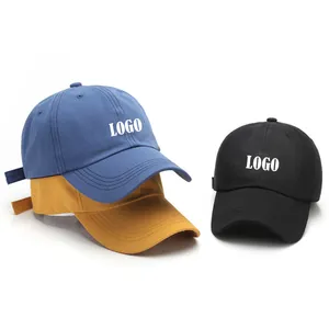 Wholesale 100% Cotton Baseball Caps Dad Customize Fashion Blank Sports Hats And Caps Embroidery Logo Cap For Man