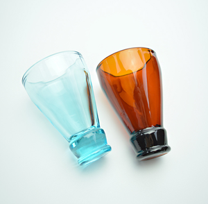 Accesorios de Bar Impresión transparente Color Botella de cerveza Decoración en forma de vaso de chupito de licor Vidrio vivo Fiesta clásica - Product Image 3