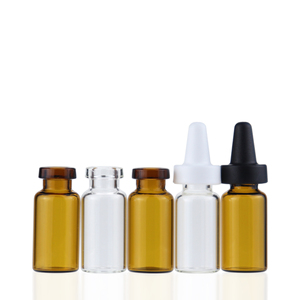 Flacon d'<span class=keywords><strong>acide</strong></span> <span class=keywords><strong>hyaluronique</strong></span> en gros, 5 ml, verre borosilicate clair ambré, flacons stériles pour sérum médical, <span class=keywords><strong>injection</strong></span> - Product Image 3