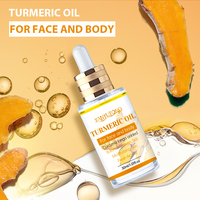 Huile de massage au curcuma, huile essentielle distillée à la vapeur pour le visage et le corps, hydratante, aromathérapie, SPA, OEM, 30 ml, huile de curcuma