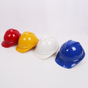 หมวกนิรภัยสำหรับไซต์งานก่อสร้างหมวกกันน็อคนิรภัย ABS หมวกกันน็อคระบายอากาศได้พิมพ์ลายฟรี - Product Image 1