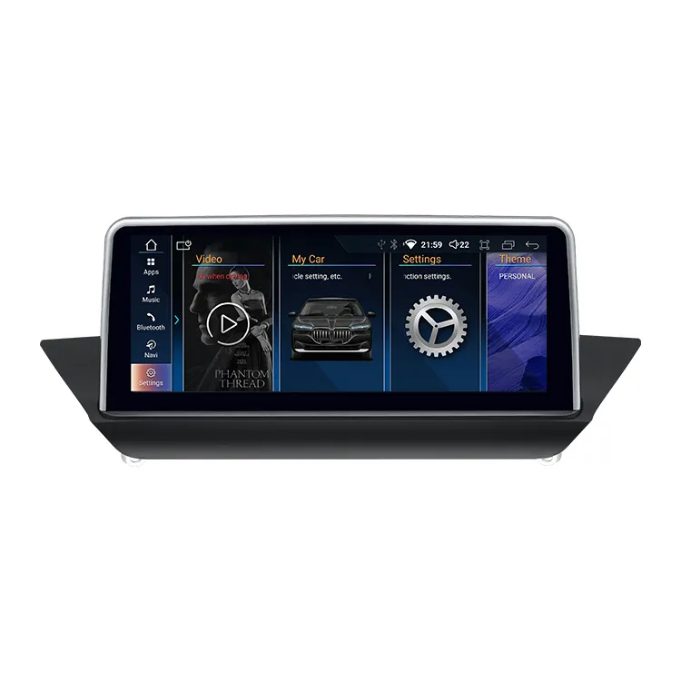 Xonrich 10.25 "araba Android Carplay ekran BMW X1 E84 için hiçbir ekran No 2009-2015 radyo multimedya oynatıcı