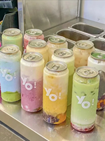 Bouteilles/Bocaux en Plastique PET Personnalisables 500ml, Transparents, Prix Abordable, pour Boissons Gazeuses et Jus