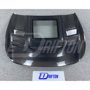 Capó de Fibra de Carbono Estilo Ventana de Motor Transparente para INFINITI G37 Coupé 2008-2015 - Product Image 2