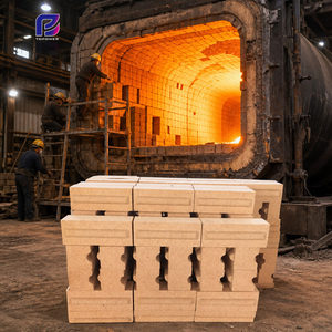 Ladrillo Refractario Estándar Duradero con Ranura <span class=keywords><strong>de</strong></span> Cola <span class=keywords><strong>de</strong></span> Golondrina, Resistente al Calor 1580°C, <span class=keywords><strong>para</strong></span> Chimeneas, Hornillas y Revestimiento <span class=keywords><strong>de</strong></span> Conductos <span class=keywords><strong>de</strong></span> Humos - Product Image 1