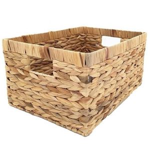 Aufbewahrungskörbe für Regale Weidenkorb Natürlich Gewebter Rattankorb Hersteller Hoher Wäschekorb Rund Mit Griff Körbe15 - Product Image 1