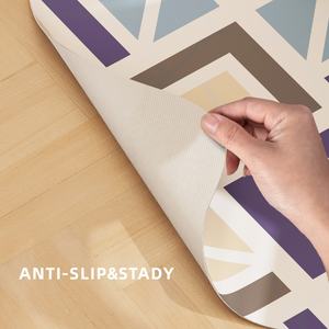 Tapis de chaise de bureau en PVC transparent antidérapant de haute qualité, réversible, antimicrobien, style moderne, lavable pour usage domestique - Product Image 3